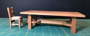 Table and chair